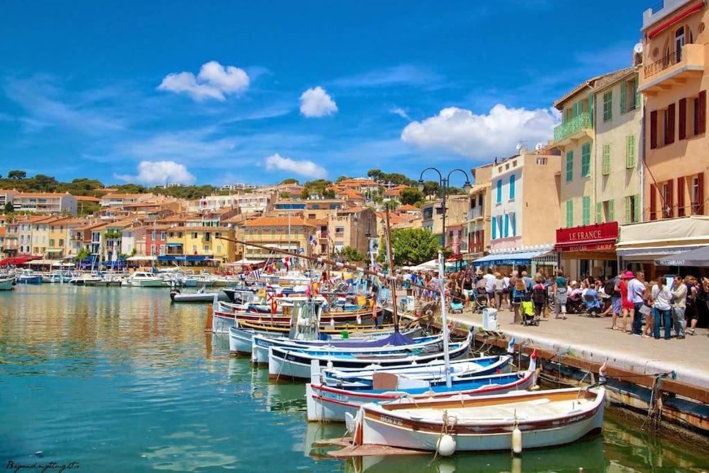 Jardin Prive Ds Le Centre De Cassis - Parking - Plage A 500M Exteriör bild
